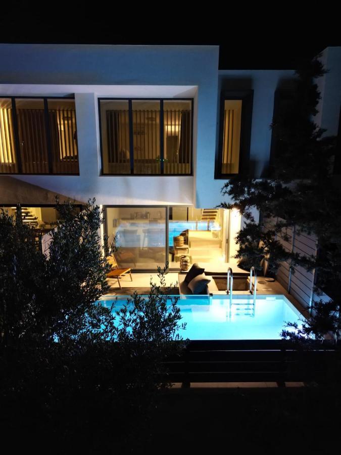 Serene Villas Halkidiki - Cfront Private Pool Nea Iraklia Exterior foto