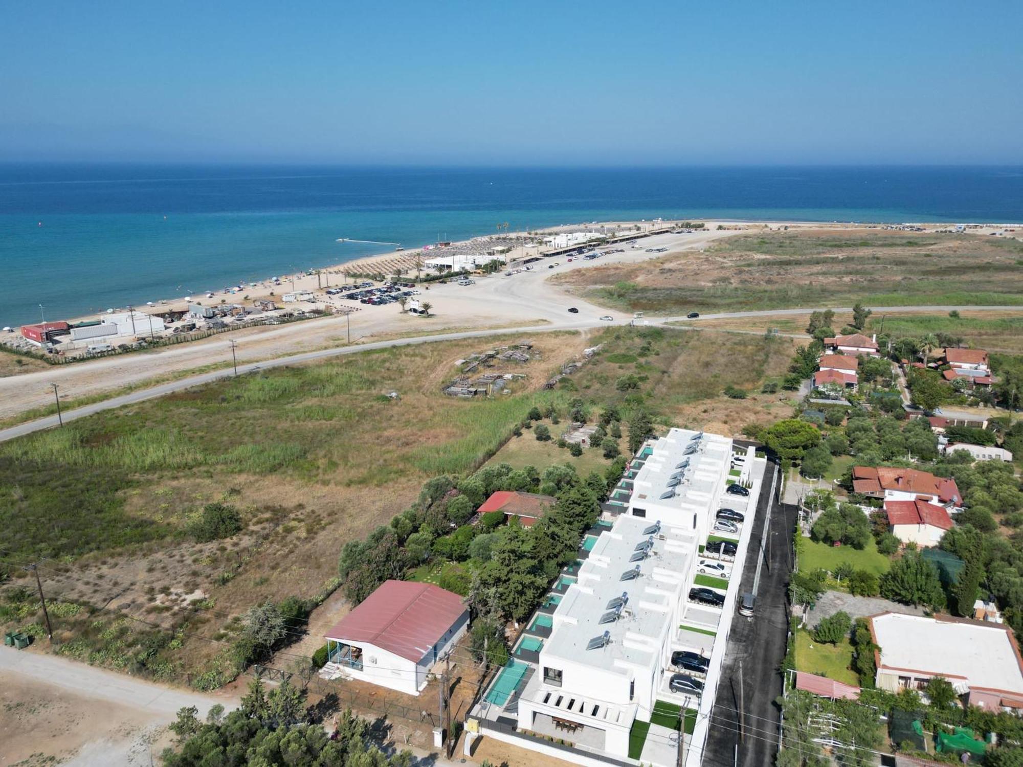 Serene Villas Halkidiki - Cfront Private Pool Nea Iraklia Exterior foto